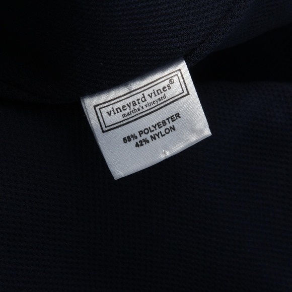 Vineyard Vines Vest Mens Large Light Blue Performance Full Zip Golf Logos - Picture 7 of 13